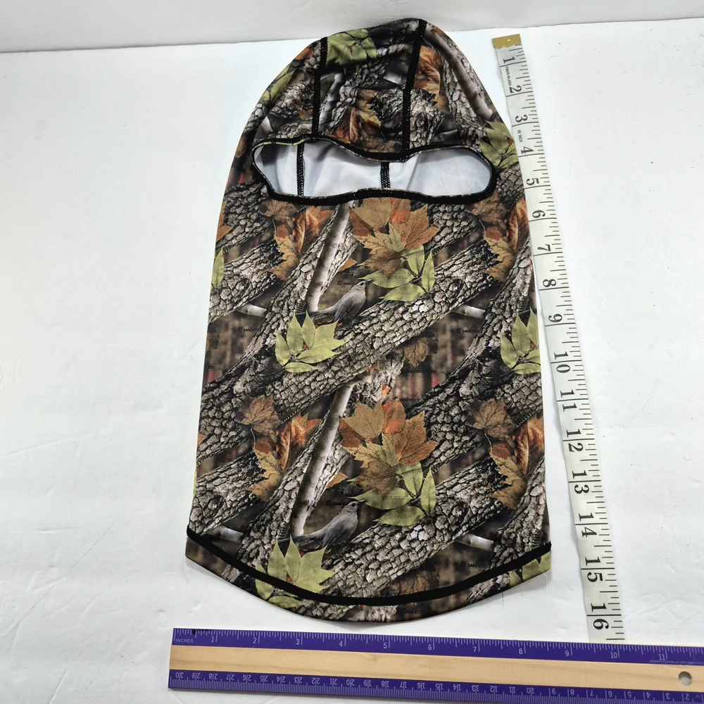 ZAN Headgear Forest Camo Balaclava Face Mask | Hunting & Tactical OS Streetwear